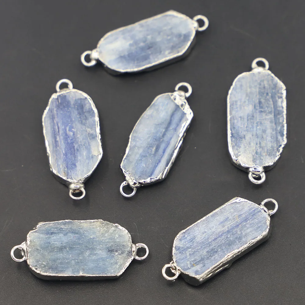 6pcs Natural Stone Connectors Oval Aquamarine Silver Plating Metal for Jewelry Making Charm Pendant Bracelet Wholesale Spiritual
6pcs Natural Stone Connectors Oval Aquamarine Silver Plating Metal for Jewelry Making Charm Pendant Bracelet Wholesale Spiritual