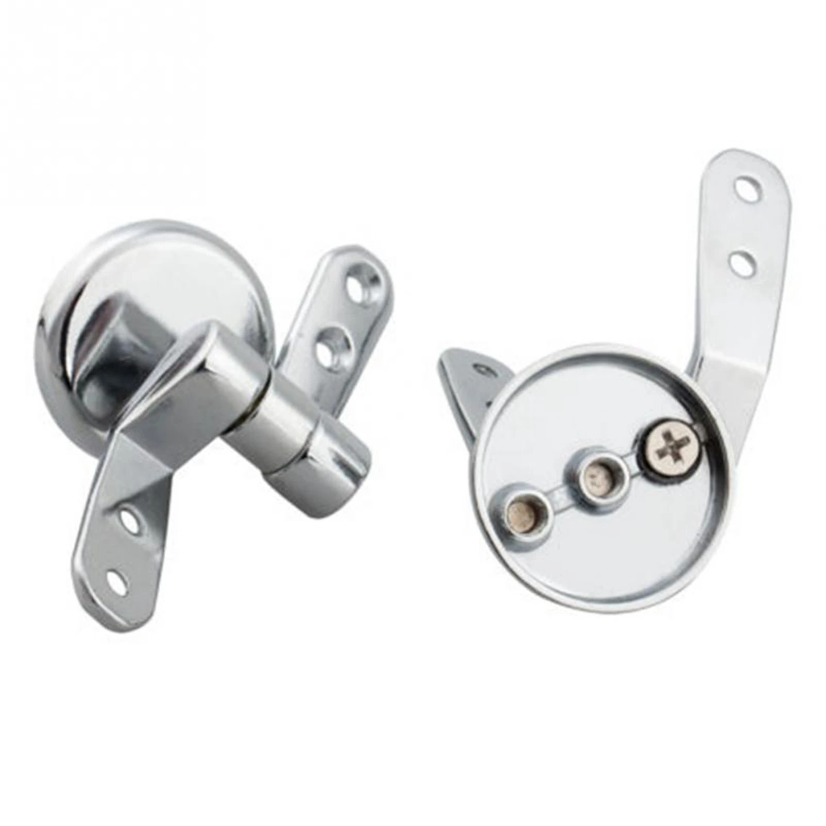 A01F-4X Alloy Replacement Toilet Seat Hinges Mountings Set Chrome With Fittings Screws For Toilet Accessories
A01F-4X Alloy Replacement Toilet Seat Hinges Mountings Set Chrome With Fittings Screws For Toilet Accessories