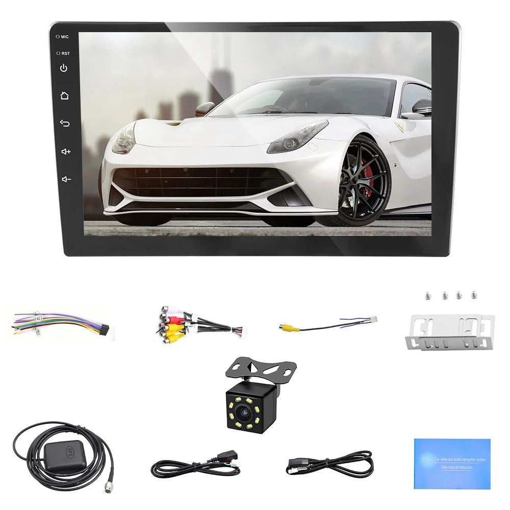 Split Screen WIFI Car Stereo Android 9.1 MP5 Player Support GPS 3 Screen Simultaneous Video Player with 8 LED
Split Screen WIFI Car Stereo Android 9.1 MP5 Player Support GPS 3 Screen Simultaneous Video Player with 8 LED