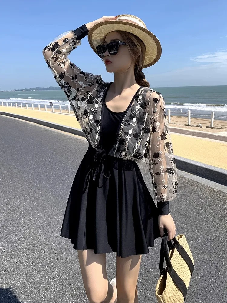 plus Size Thermal Spring Women's Swimsuit Long Sve Cover up Belly Slimming Swimwear Casual Color Fitn
plus Size Thermal Spring Women's Swimsuit Long Sve Cover up Belly Slimming Swimwear Casual Color Fitn