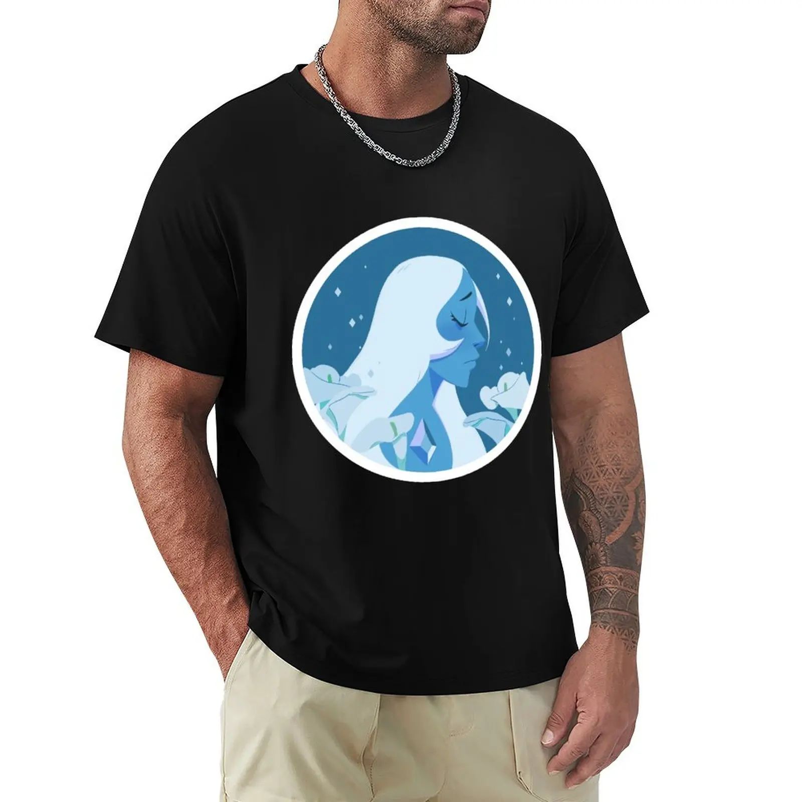 Pastel Blue Diamond portrait T-Shirt Sweat Resistant Workout Tee Shirt
Pastel Blue Diamond portrait T-Shirt Sweat Resistant Workout Tee Shirt