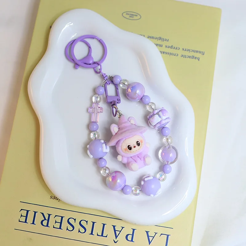 New Labubu Keychain Pendant Creative Bead Jewelry Resin Cartoon Backpack Pendant Diy Accessories Decoration Gifts
New Labubu Keychain Pendant Creative Bead Jewelry Resin Cartoon Backpack Pendant Diy Accessories Decoration Gifts