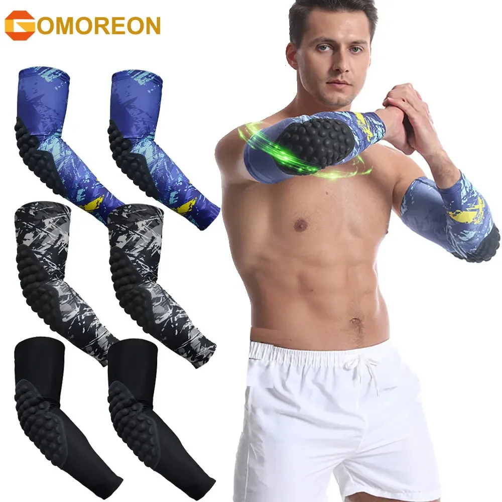 GOMOREON 1/2Pcs Padded Elbow Sleeve, Arm Compression Sleeve, for Youth Adult Sports Football Basketball Volleyball and more
GOMOREON 1/2Pcs Padded Elbow Sleeve, Arm Compression Sleeve, for Youth Adult Sports Football Basketball Volleyball and more