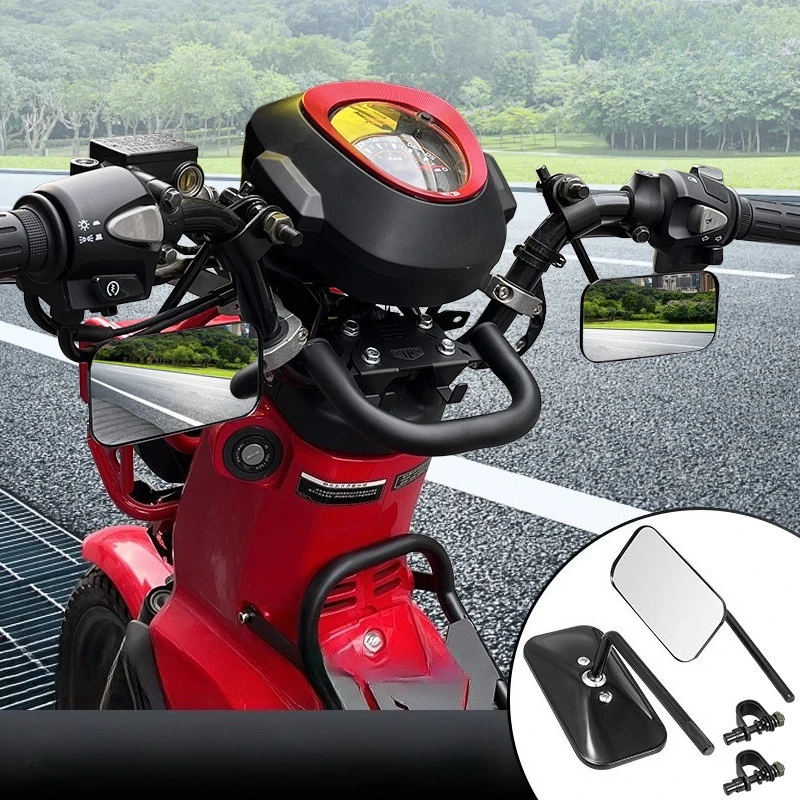 Retro-style Inverted Motorcycle Side Mirrors For Honda Cross Cub110 CC110 Super Cub125 CT125 Hunter Cub Conversion Accessories
Retro-style Inverted Motorcycle Side Mirrors For Honda Cross Cub110 CC110 Super Cub125 CT125 Hunter Cub Conversion Accessories