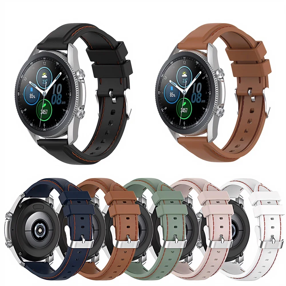 Silicone Watchstrap WristBand Bracelet Belt For Samsung Galaxy Watch 3 45mm For Samsung Gear S3 Smartwatch Replacement Accessory
Silicone Watchstrap WristBand Bracelet Belt For Samsung Galaxy Watch 3 45mm For Samsung Gear S3 Smartwatch Replacement Accessory