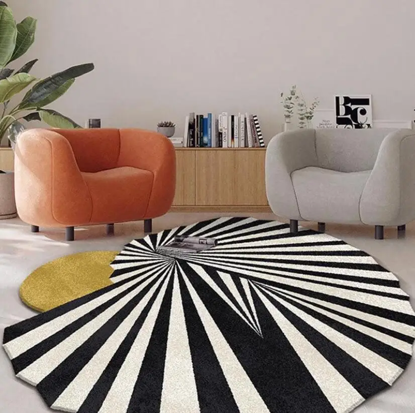 Nordic Light Luxury Irregular Shape Rug Living Room Rugs Simple Bedroom Decor Bedside Carpet Area Cloakroom Study Table Mat
Nordic Light Luxury Irregular Shape Rug Living Room Rugs Simple Bedroom Decor Bedside Carpet Area Cloakroom Study Table Mat