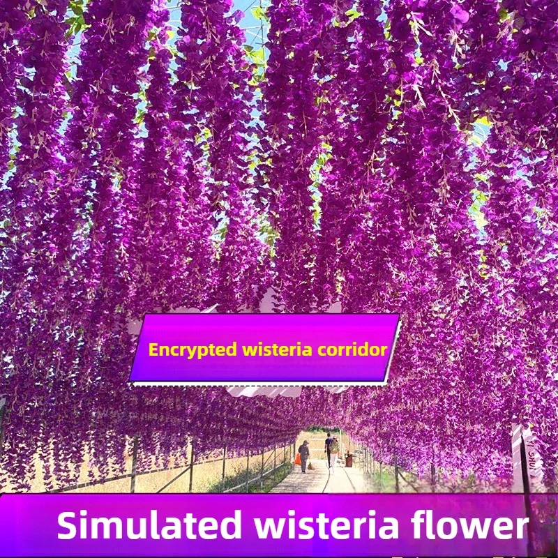 Wedding decoration flower strips artificial flowers wisteria bean flower net celebrity ceiling wisteria corridor wisteria flower
Wedding decoration flower strips artificial flowers wisteria bean flower net celebrity ceiling wisteria corridor wisteria flower