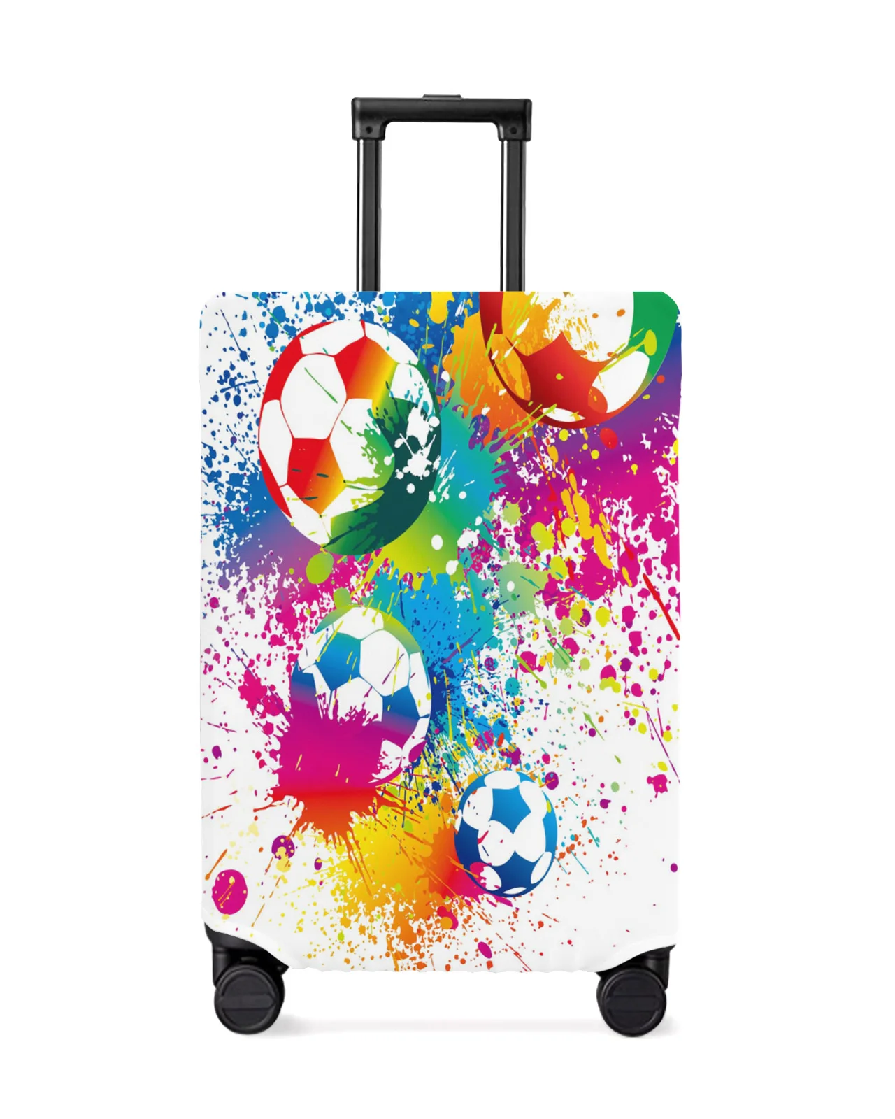Colorful Football Paint Art Soccer Travel Luggage Protective Cover Travel Accessories Suitcase Elastic Dust Case Protect Sleeve
Colorful Football Paint Art Soccer Travel Luggage Protective Cover Travel Accessories Suitcase Elastic Dust Case Protect Sleeve