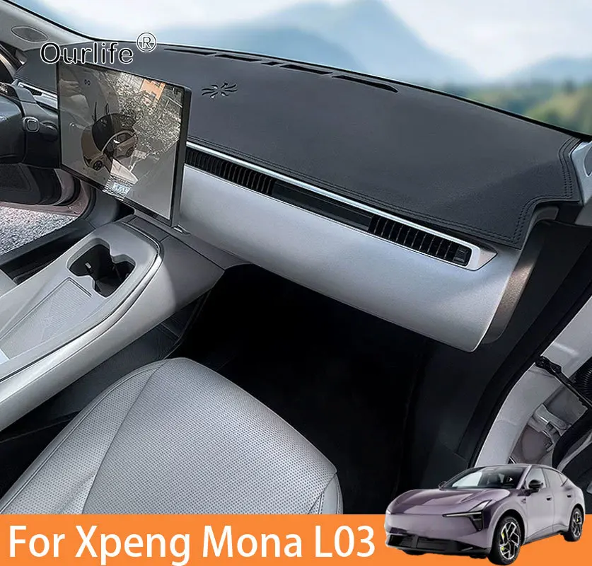 For Xpeng Mona L03 2026 Car Dashboard Cover Instrument Panel Mat Sun Shade Anti-slip Carpet Pad Decoration Accessories
For Xpeng Mona L03 2026 Car Dashboard Cover Instrument Panel Mat Sun Shade Anti-slip Carpet Pad Decoration Accessories