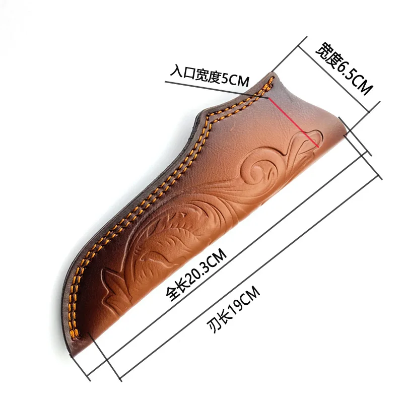 1PC Genuine Leather Outdoor Straight Sheath Scabbard Pants Case Bag Portable with Brass Buckle
1PC Genuine Leather Outdoor Straight Sheath Scabbard Pants Case Bag Portable with Brass Buckle