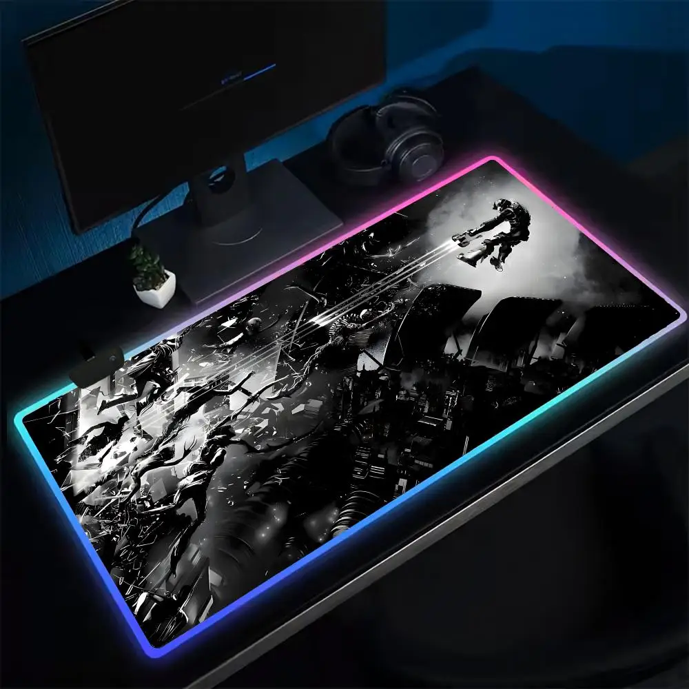 15-Gamer D-DEAD S-SPACE Mouse Pad Anime Gaming Mouse Pad LED Table Pads Backlit Rubber Desktop XXL Mousepad RGB Desk Mats
15-Gamer D-DEAD S-SPACE Mouse Pad Anime Gaming Mouse Pad LED Table Pads Backlit Rubber Desktop XXL Mousepad RGB Desk Mats