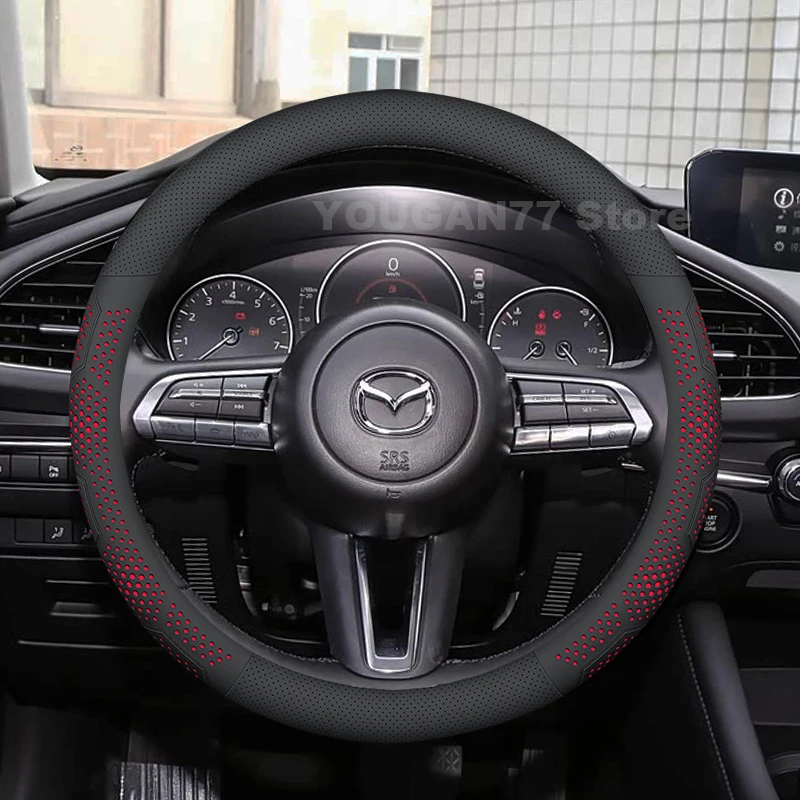 Leather Car Steering Wheel Cover For Mazda 6 Kuro Tourer 2021 2006-2022 Covers For Covers Auto interior Mazda 6 Accessories 2022
Leather Car Steering Wheel Cover For Mazda 6 Kuro Tourer 2021 2006-2022 Covers For Covers Auto interior Mazda 6 Accessories 2022
