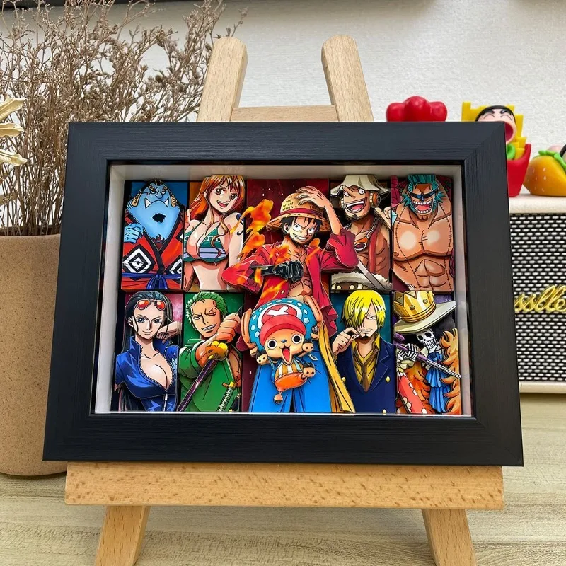 One Piece Luffy 3D Painting Figure Straw Hat Desktop Ornaments Decorative Painting Creative Birthday Gift for Friends
One Piece Luffy 3D Painting Figure Straw Hat Desktop Ornaments Decorative Painting Creative Birthday Gift for Friends