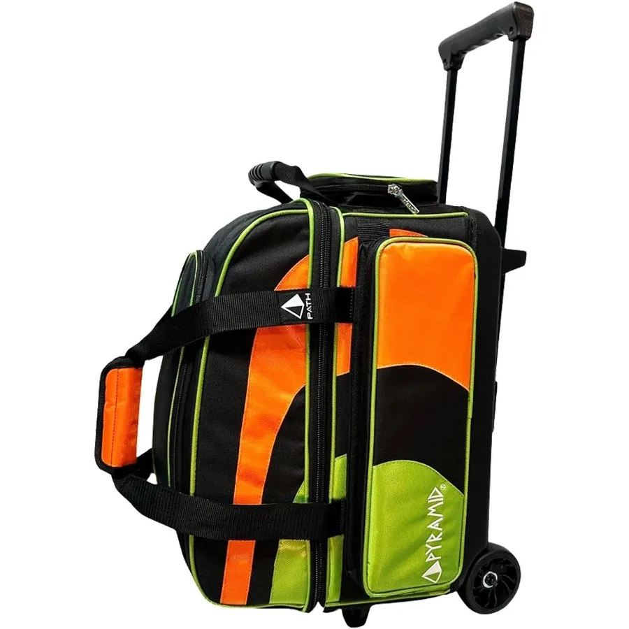Pyramid Deluxe Double Roller 2 Ball Bowling Bag with Large Separate Shoe Compartment Up To 2 Pairs Of Shoes and Accessory Pocke
Pyramid Deluxe Double Roller 2 Ball Bowling Bag with Large Separate Shoe Compartment Up To 2 Pairs Of Shoes and Accessory Pocke