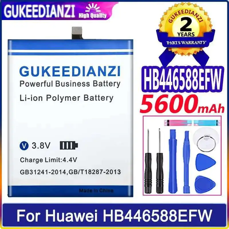 HB446588EFW для Huawei Honor X20 SE 5G Chl-AN00, аккумулятор мобильного телефона 5600 мАч, надежное питание 
HB446588EFW для Huawei Honor X20 SE 5G Chl-AN00, аккумулятор мобильного телефона 5600 мАч, надежное питание