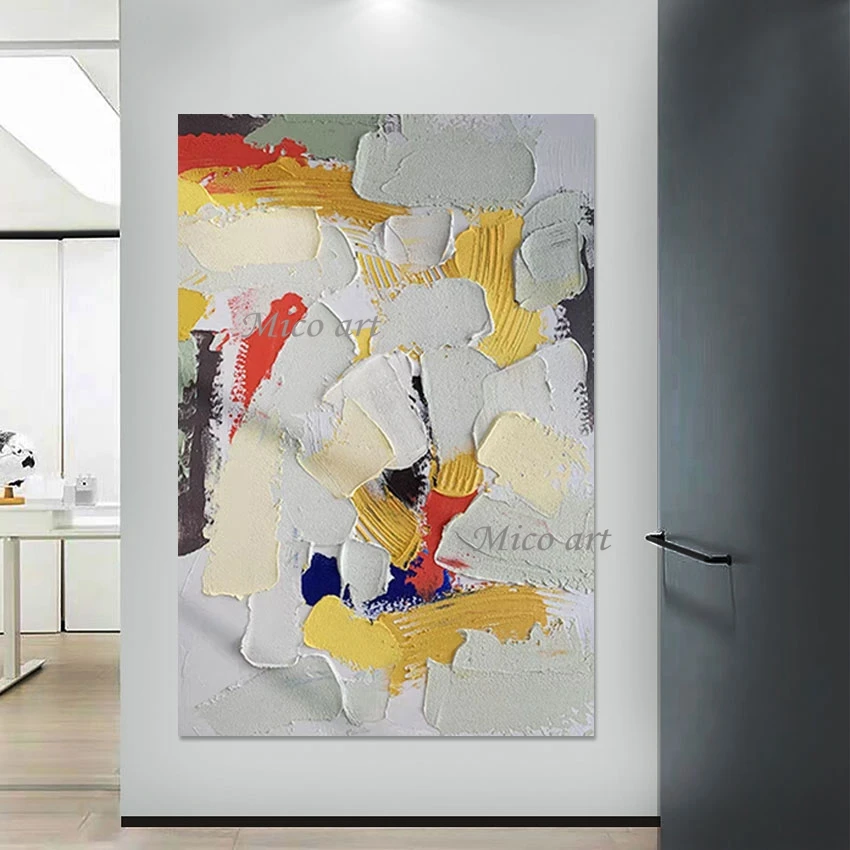 Large Size Office Wall Picture Abstract Canvas Art Contemporary Paintings Thick Acrylic Texture Artwork Unframed Showpiece
Large Size Office Wall Picture Abstract Canvas Art Contemporary Paintings Thick Acrylic Texture Artwork Unframed Showpiece