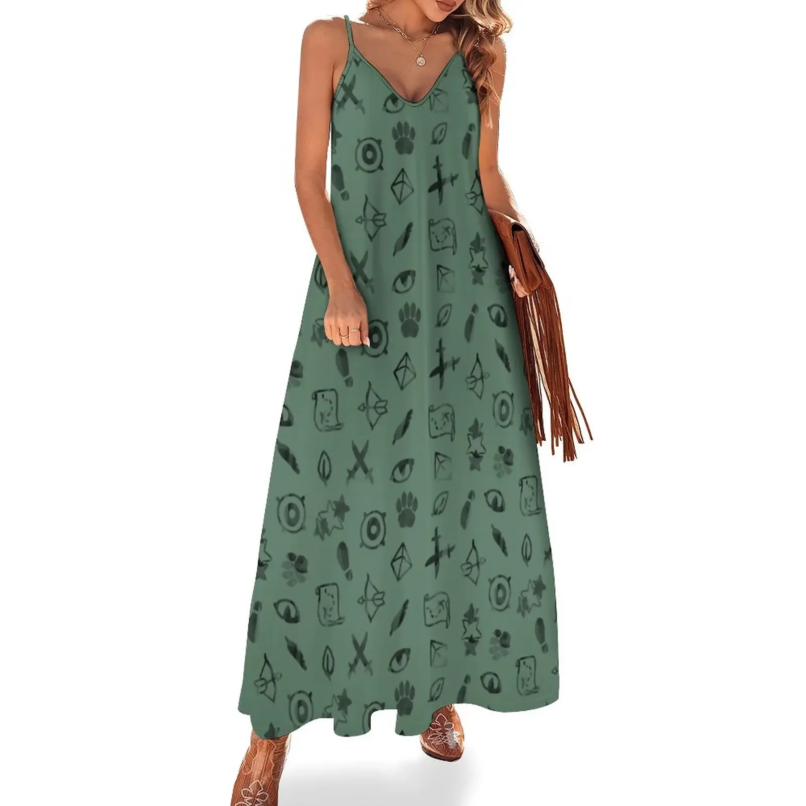 Classic Pattern - Ranger - Distressed Sleeveless Dress dress beach dresses luxury woman evening dress clothing women summer 2024
Classic Pattern - Ranger - Distressed Sleeveless Dress dress beach dresses luxury woman evening dress clothing women summer 2024