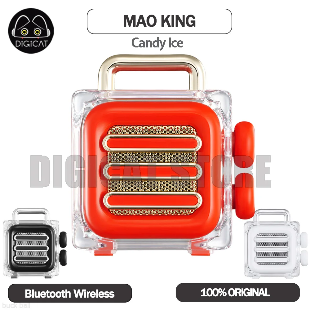 Беспроводная Bluetooth-Колонка Mao King Candy Ice, портативная мини-Колонка для улицы и кемпинга, Высококачественная Пылезащитная колонка с басами, подарок для девушки
Беспроводная Bluetooth-Колонка Mao King Candy Ice, портативная мини-Колонка для улицы и кемпинга, Высококачественная Пылезащитная колонка с басами, подарок для девушки