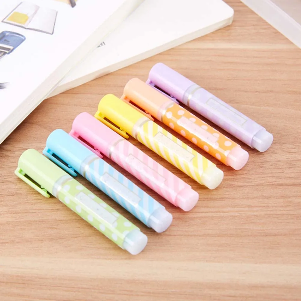 6pcs Highlighter Fluorescent Liquid Chalk Pen Light Color Maker Painting Drawing Pens for Whiteboard
6pcs Highlighter Fluorescent Liquid Chalk Pen Light Color Maker Painting Drawing Pens for Whiteboard