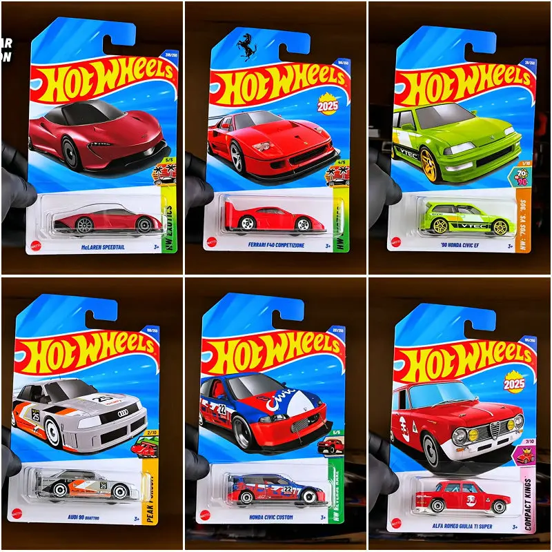 Mattel Новый продукт 2025K Batch Hot Wheels Спортивный автомобиль Игрушка-симулятор автомобиля из сплава Ferrari F40 Mclaren Ford Mustang Alfa Alloy Car 25J Детский подарок на день рождения C4982 Литая металлическая модель 1:64 Подарок
Mattel Новый продукт 2025K Batch Hot Wheels Спортивный автомобиль Игрушка-симулятор автомобиля из сплава Ferrari F40 Mclaren Ford Mustang Alfa Alloy Car 25J Детский подарок на день рождения C4982 Литая металлическая модель 1:64 Подарок
