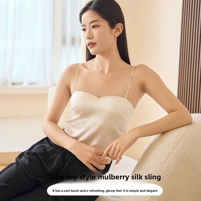 Новинка 2024, топ без бретелек из 100% тутового атласа и шелка, трансформируемый съемный ремень, нескользящая ручка, ультратонкая бретелька для небольшой груди
Новинка 2024, топ без бретелек из 100% тутового атласа и шелка, трансформируемый съемный ремень, нескользящая ручка, ультратонкая бретелька для небольшой груди