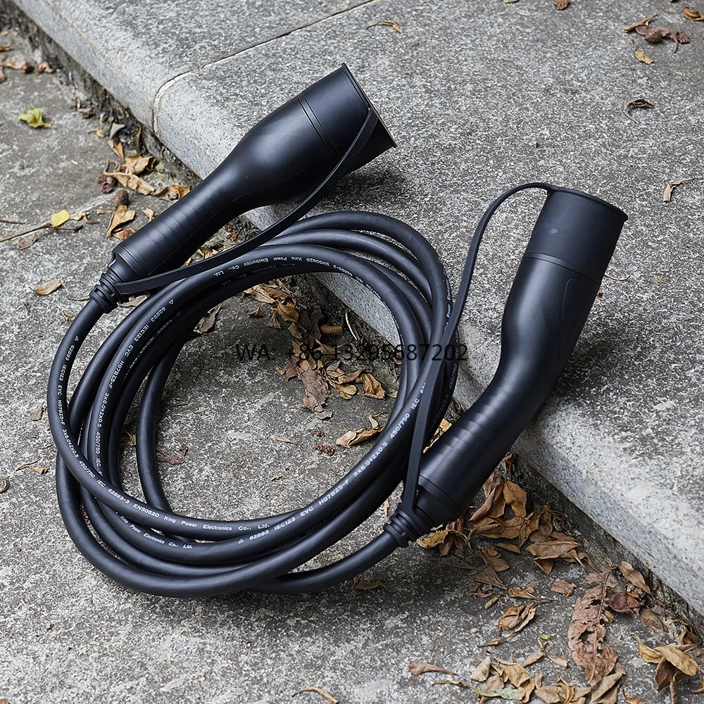 New AC 380V 7kW Electric Car Charging Gun Dual Head Portable EV Charger Adapter with 5m Cable SUPERGENIE QD08
New AC 380V 7kW Electric Car Charging Gun Dual Head Portable EV Charger Adapter with 5m Cable SUPERGENIE QD08