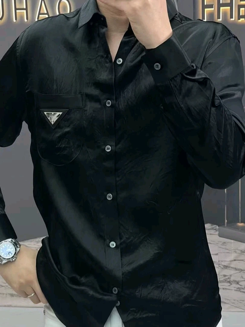 Spring Summer New Arrival Casual High Quality Acetate Fiber Shirt Versatile Fashionable Business Leisure Cool Youth Popular
Spring Summer New Arrival Casual High Quality Acetate Fiber Shirt Versatile Fashionable Business Leisure Cool Youth Popular