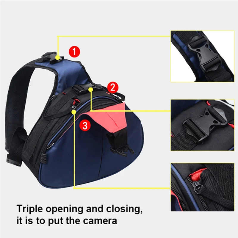 【HOT】DSLR Shoulder Camera Bag Waterproof Travel Small Photography Bags Triangle Sling Bag For Digital Camera B
【HOT】DSLR Shoulder Camera Bag Waterproof Travel Small Photography Bags Triangle Sling Bag For Digital Camera B