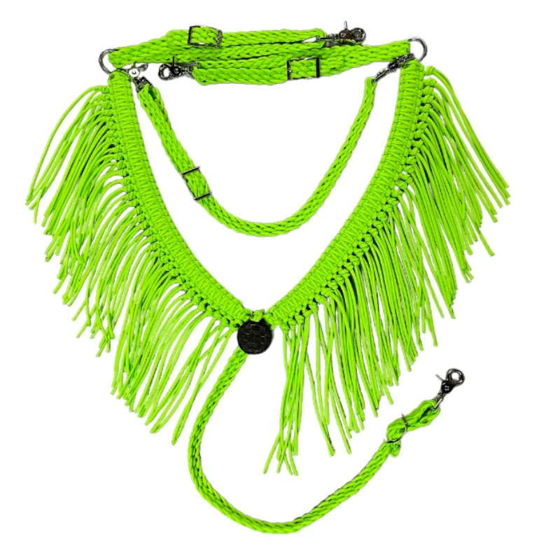 2025 selling Pure hand braided nylon paracord reins Horse Halter Silver Tack horse head collar horse breast collar 1
2025 selling Pure hand braided nylon paracord reins Horse Halter Silver Tack horse head collar horse breast collar 1