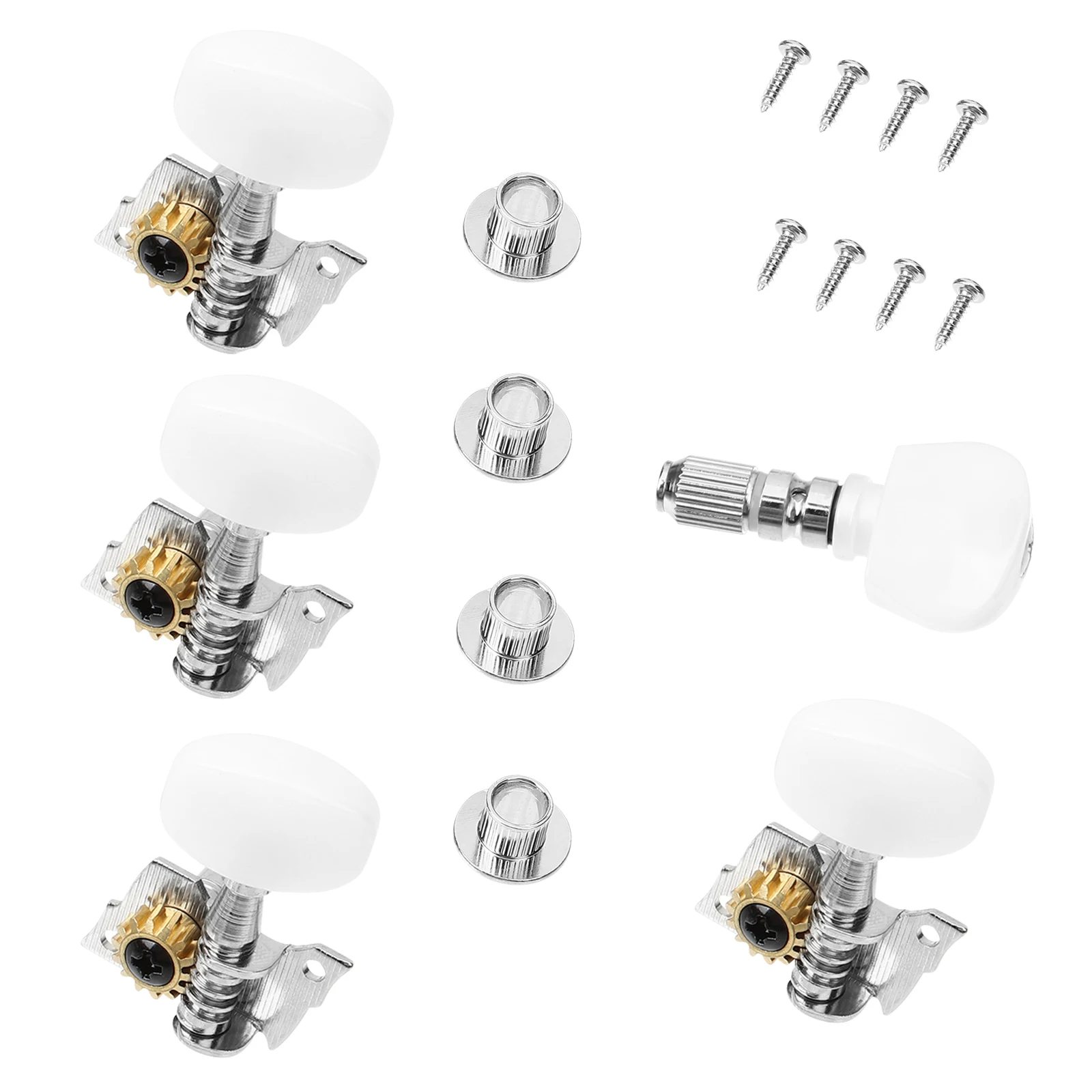 1 Set Banjo Tuning Pegs Machine Heads Guitar Tuner Keys Replacement Parts Zinc Alloy Rust Resistant Easy Install Long Lasting
1 Set Banjo Tuning Pegs Machine Heads Guitar Tuner Keys Replacement Parts Zinc Alloy Rust Resistant Easy Install Long Lasting