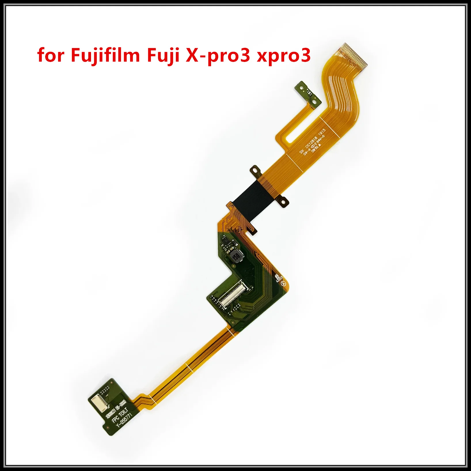 NEW For FUJI Fujifilm X-Pro3 XPRO3 LCD Cable Flip Screen Display Hinge Flex FPC Camera Replacement Repair Part XPRO X-PRO 3
NEW For FUJI Fujifilm X-Pro3 XPRO3 LCD Cable Flip Screen Display Hinge Flex FPC Camera Replacement Repair Part XPRO X-PRO 3