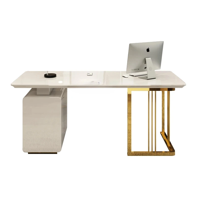 Light Luxury Small Apartment Desk White Paint Desk Simple Style Modern Consulting Computer Desk
Light Luxury Small Apartment Desk White Paint Desk Simple Style Modern Consulting Computer Desk