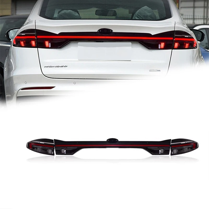 Автомобильные фонари FT для Ford Mondeo Fusion, задний фонарь 2013-2020, светодиодный задний фонарь, динамический указатель поворота, сквозные задние фонари в сборе
Автомобильные фонари FT для Ford Mondeo Fusion, задний фонарь 2013-2020, светодиодный задний фонарь, динамический указатель поворота, сквозные задние фонари в сборе