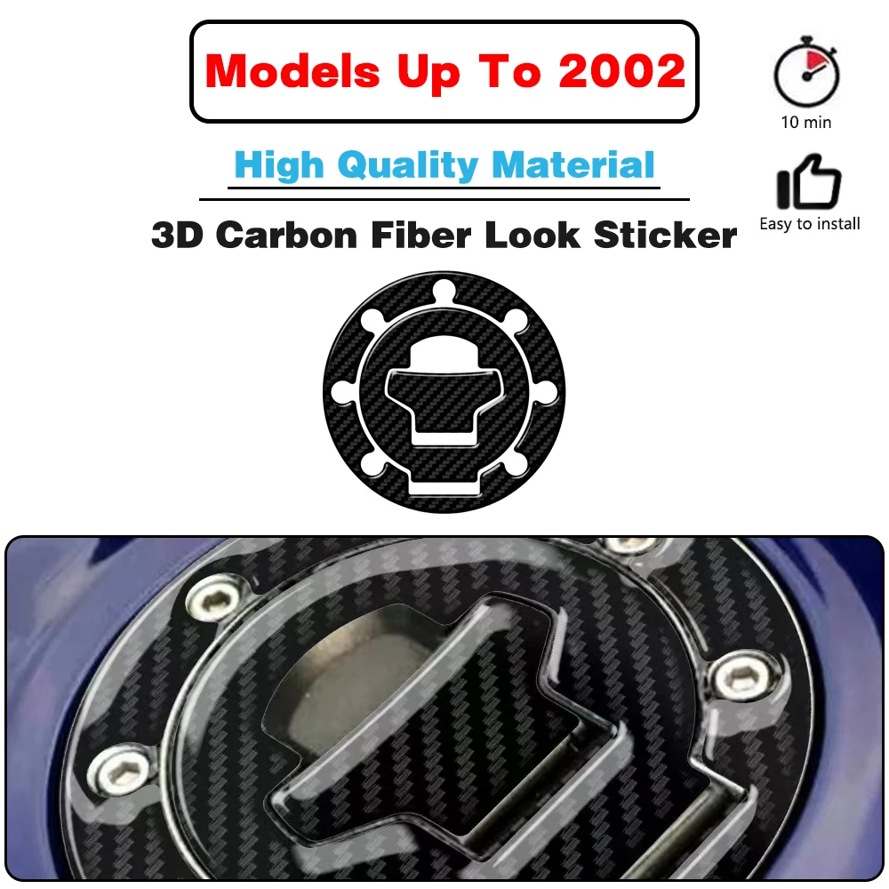 For SUZUKI Models Up To 2002 GSXR 600 750 1000 Motorcycle Gas Fuel Cap Cover Protection Sticker Carbon-look And Transparent
For SUZUKI Models Up To 2002 GSXR 600 750 1000 Motorcycle Gas Fuel Cap Cover Protection Sticker Carbon-look And Transparent