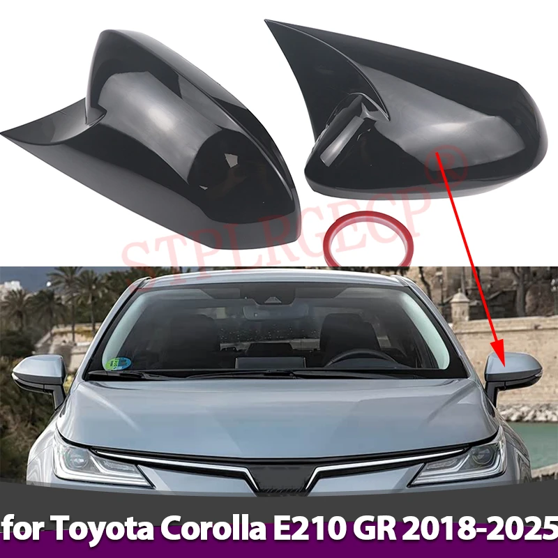 For Toyota Corolla E210 GR 2018-2023 2024 2025 Mirror Cap Add-on Bright Black Rearview Mirror Cover Wing Side Rear View
For Toyota Corolla E210 GR 2018-2023 2024 2025 Mirror Cap Add-on Bright Black Rearview Mirror Cover Wing Side Rear View