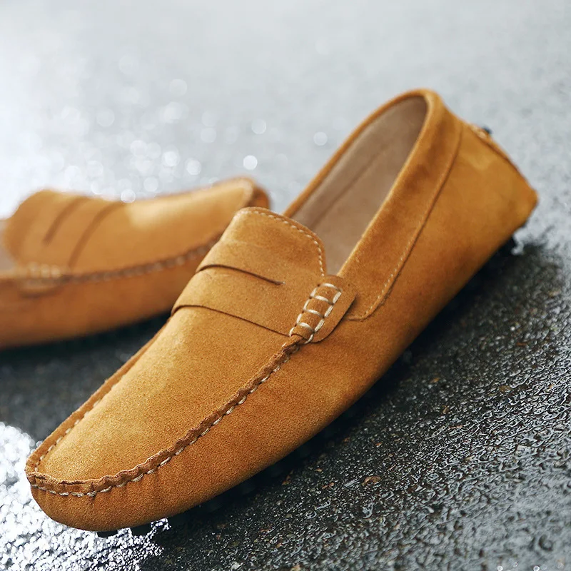 Plus Size Men's Shoes Moccasins Loafers Men's Leather Frosted Loafers Slip-on English
Plus Size Men's Shoes Moccasins Loafers Men's Leather Frosted Loafers Slip-on English