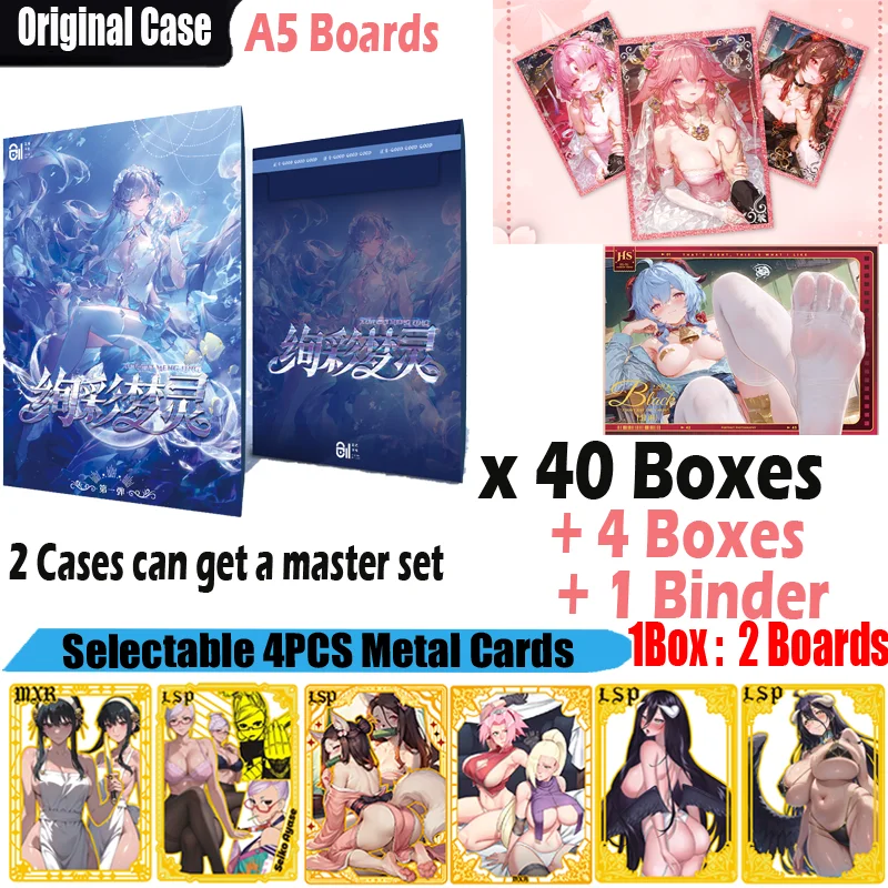 New A5 Size Board "Xun Cai Meng Ling " Waifu Collection Card Hobby Genshin CCG Card Shenhe Doujin Toys Board Gifts
New A5 Size Board "Xun Cai Meng Ling " Waifu Collection Card Hobby Genshin CCG Card Shenhe Doujin Toys Board Gifts