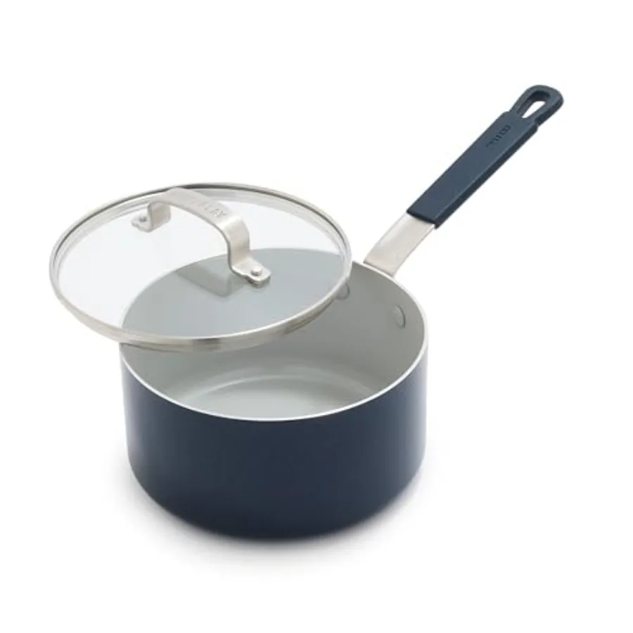Кастрюля Bobby Flay 2.5QT с антипригарным покрытием и стеклянной крышкой, без ПФАС, с керамическим покрытием Diamond, подходит для индукционных плит, с силиконовой ручкой Stay-Cool, легко моется
Кастрюля Bobby Flay 2.5QT с антипригарным покрытием и стеклянной крышкой, без ПФАС, с керамическим покрытием Diamond, подходит для индукционных плит, с силиконовой ручкой Stay-Cool, легко моется