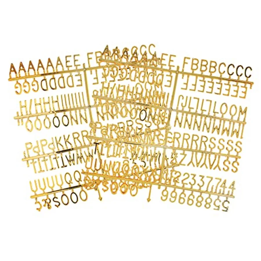 3/4 Inch Letters for Felt Letter Boards, 294 Pieces Including Characters, Numbers and Symbols for Changeable Plastic Message Bo
3/4 Inch Letters for Felt Letter Boards, 294 Pieces Including Characters, Numbers and Symbols for Changeable Plastic Message Bo