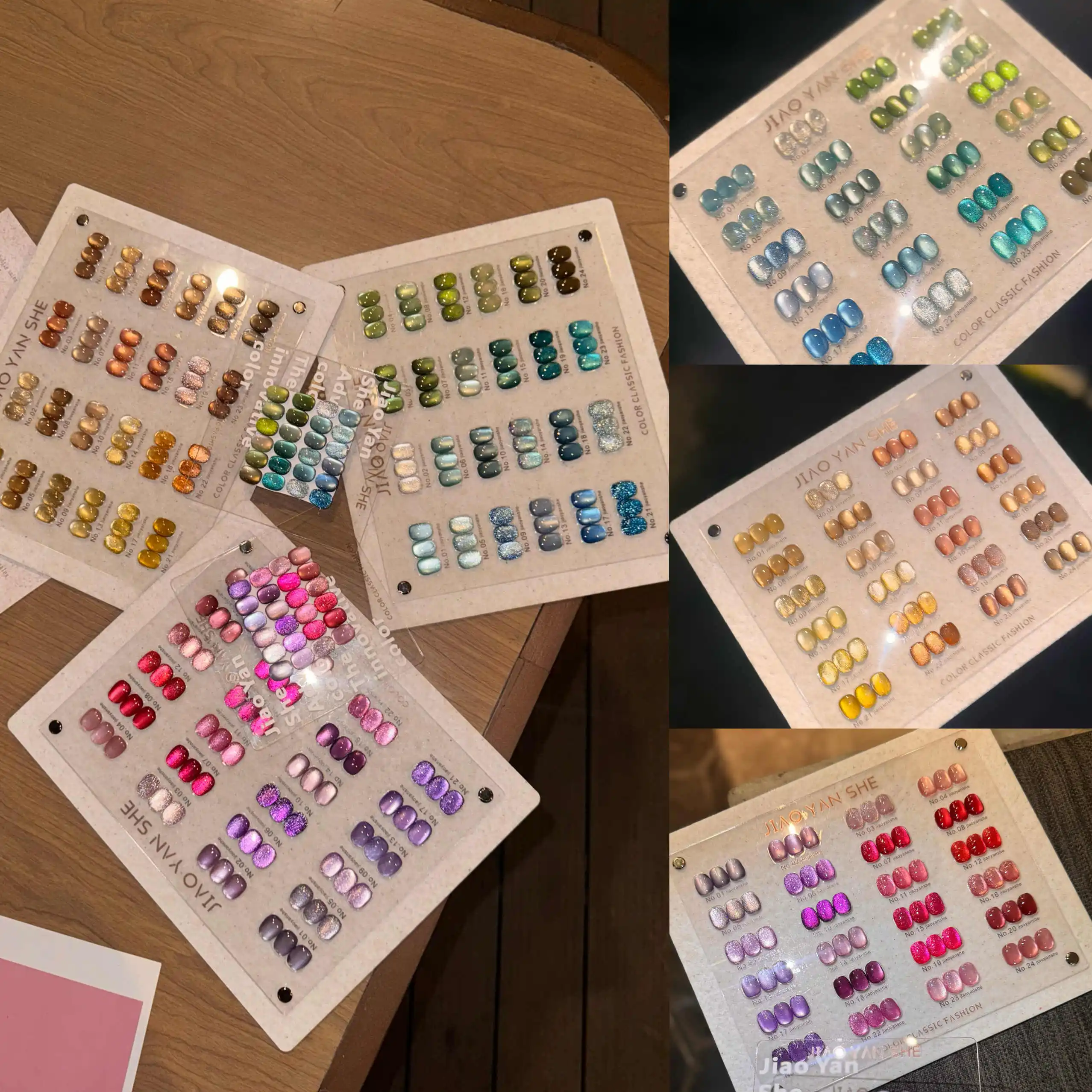 JIAOYANSHE Multicolor 24 Colors Moonlight Cat Eye Nail Gel Set 2025 New Hot Sale Nail Art Non-toxic UV Gel Nail Salon Wholesale
JIAOYANSHE Multicolor 24 Colors Moonlight Cat Eye Nail Gel Set 2025 New Hot Sale Nail Art Non-toxic UV Gel Nail Salon Wholesale