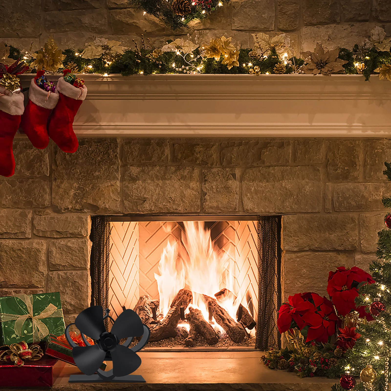 Stove Fan Fireplace Fan Heat Powered Silent Warm Air Circulation No Batteries Required Eco Friendly
Stove Fan Fireplace Fan Heat Powered Silent Warm Air Circulation No Batteries Required Eco Friendly