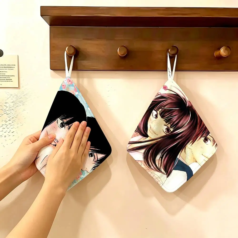 Kimi Ni Todoke Anim Polyester Cotton Hanging Kitchen Towel, Absorbent Hand Wiping Cloth for Daily Cleaning Drying
Kimi Ni Todoke Anim Polyester Cotton Hanging Kitchen Towel, Absorbent Hand Wiping Cloth for Daily Cleaning Drying