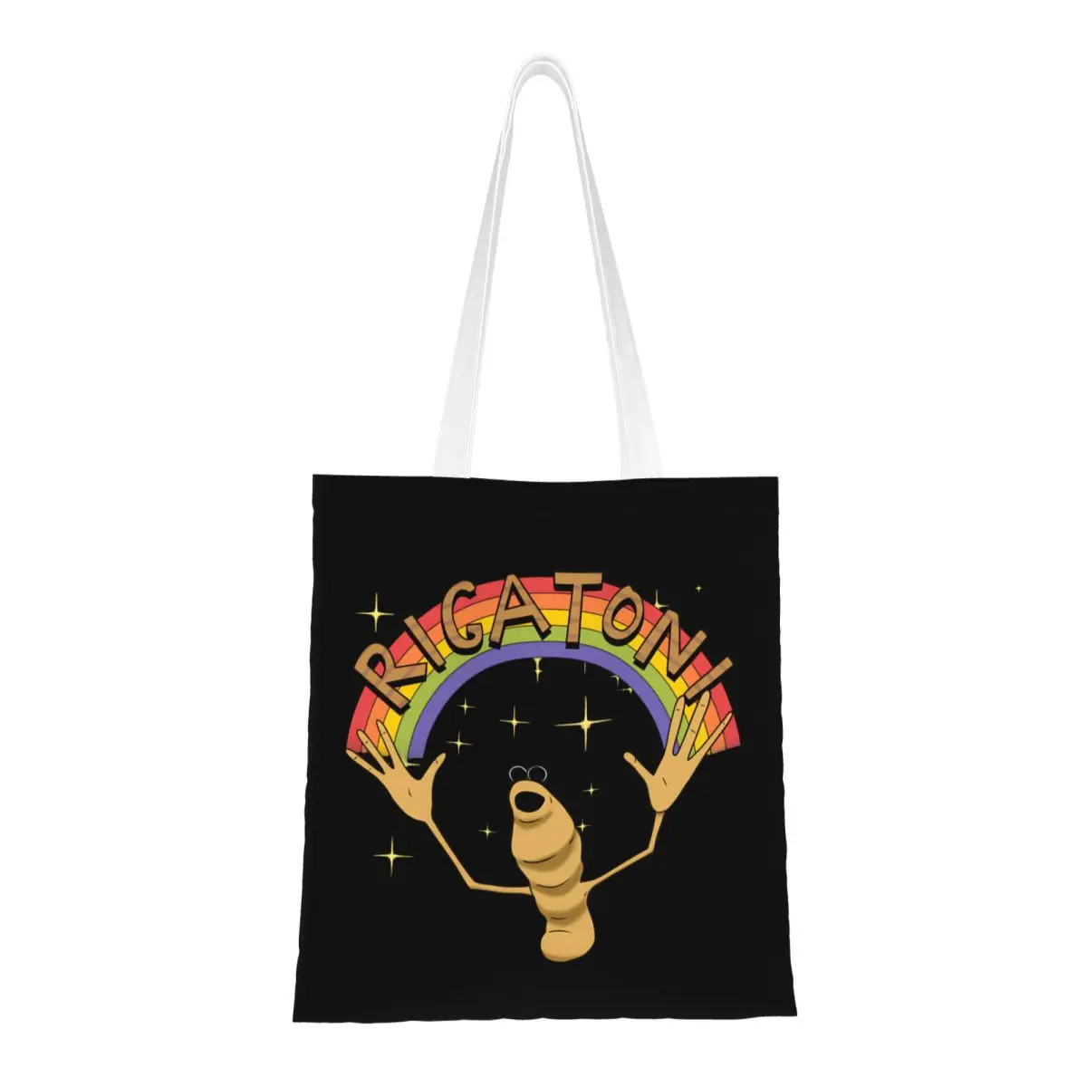 Marcus The Worm Rigatoni Холщовая сумка-тоут Сумки на плечо Многоразовые сумки-шоппер для женщин
Marcus The Worm Rigatoni Холщовая сумка-тоут Сумки на плечо Многоразовые сумки-шоппер для женщин