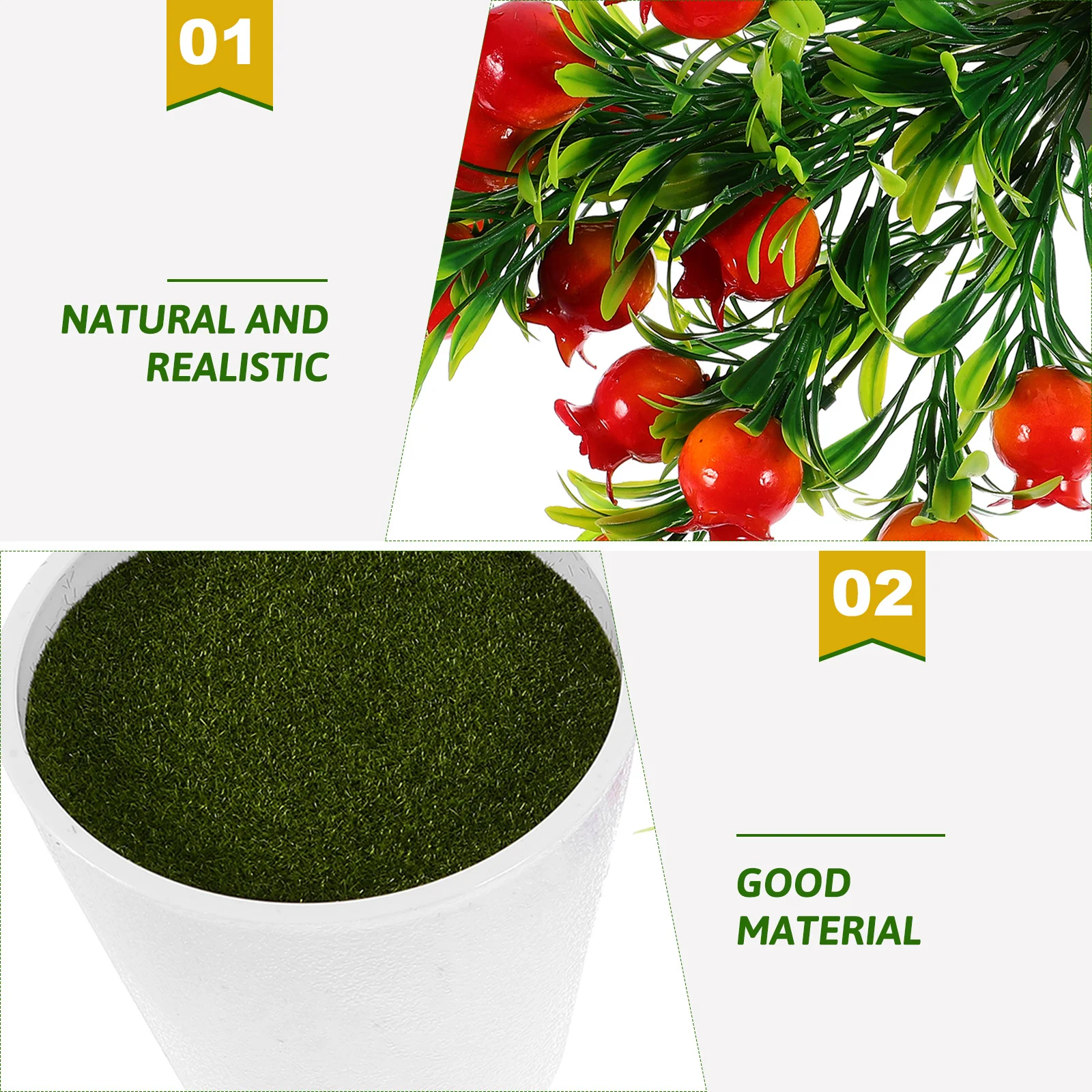 1Set Fake Pomegranate Bonsai Artificial Fruit Branches Desktop Adornment No Watering Required Lifelike Gift Choice
1Set Fake Pomegranate Bonsai Artificial Fruit Branches Desktop Adornment No Watering Required Lifelike Gift Choice