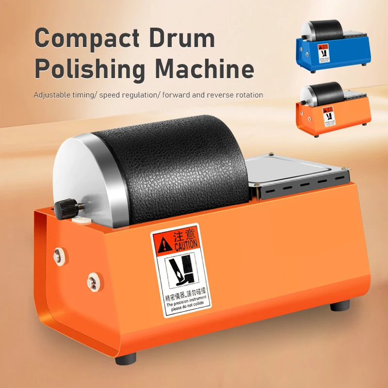 Gold Silver Drum Machine Induction Speed Control Drum Polishing Machine Anti-Knocking Rubber Drum Grinding Machine
Gold Silver Drum Machine Induction Speed Control Drum Polishing Machine Anti-Knocking Rubber Drum Grinding Machine