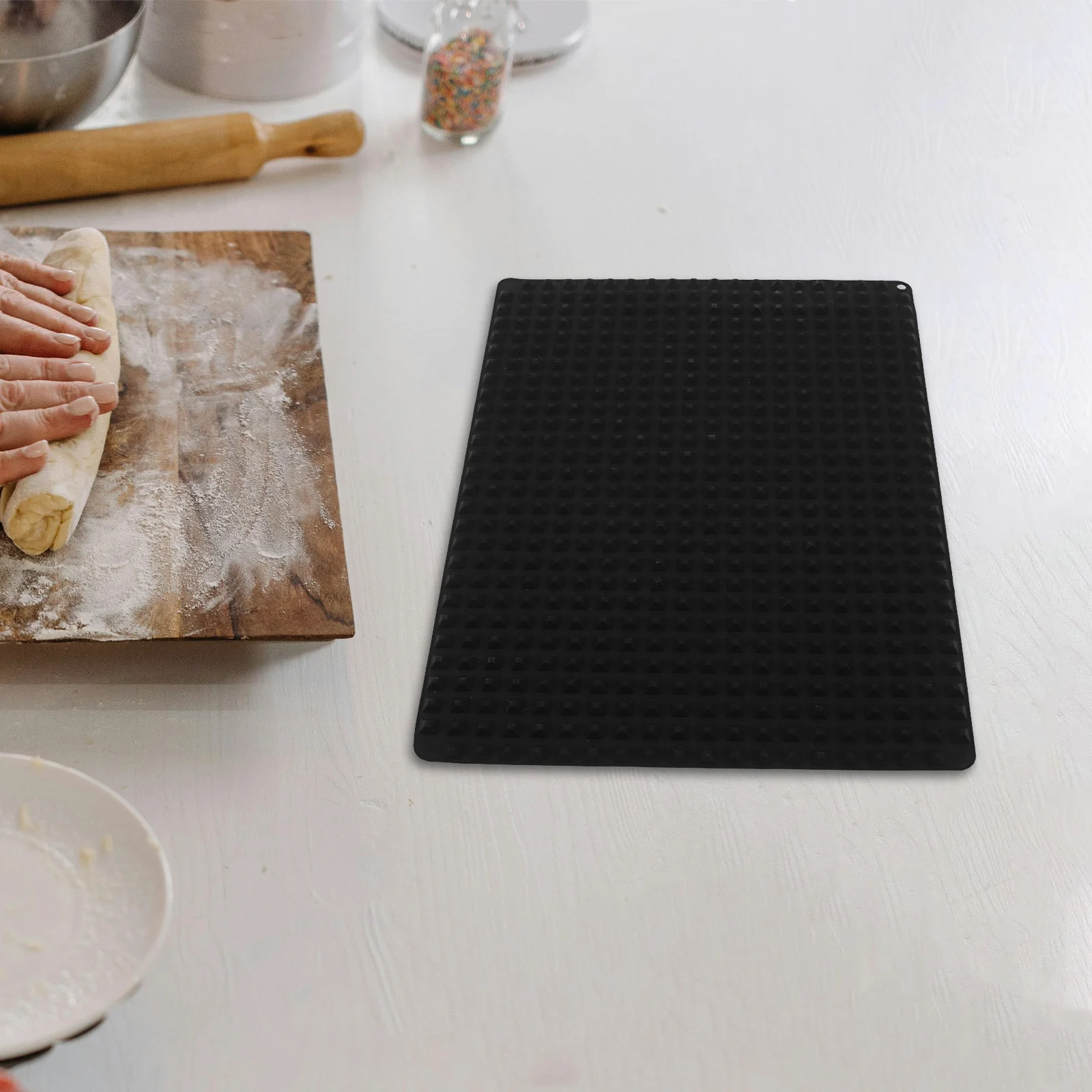 Nonstick Silicone Baking Mat Heat Resistant Liner Sheets for Bbq Oven Kitchen Supply Bbq Grease Mat Grill Mats Non Stick
Nonstick Silicone Baking Mat Heat Resistant Liner Sheets for Bbq Oven Kitchen Supply Bbq Grease Mat Grill Mats Non Stick