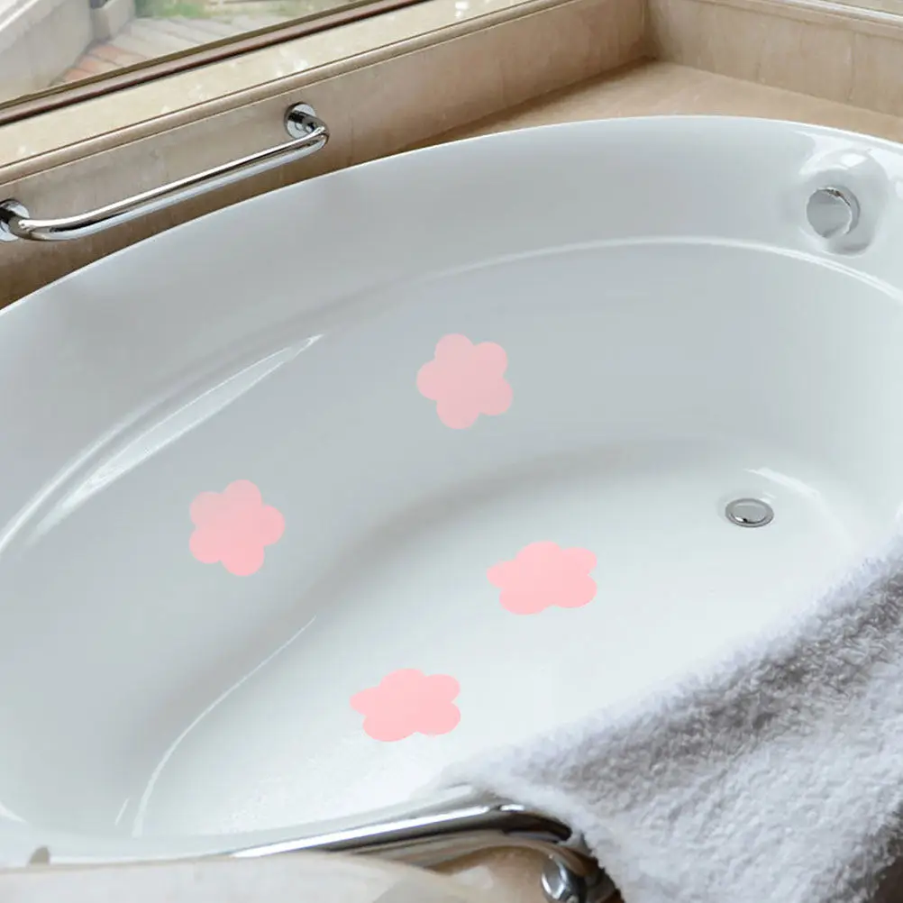 12Pcs Non Slip Bathtub Stickers Flower Design Peva Material Easy Apply Remove for Bathroom Shower Tub Pool Stairs Floor
12Pcs Non Slip Bathtub Stickers Flower Design Peva Material Easy Apply Remove for Bathroom Shower Tub Pool Stairs Floor