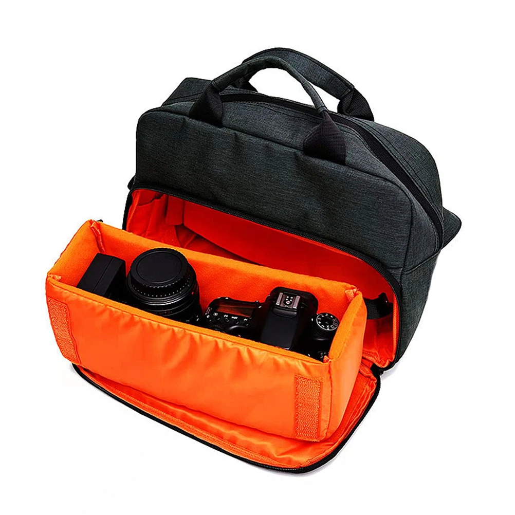 Adjustable Dslr Camera Bag Oxford Cloth Padded Travel Case Waterproof Insert For Backpack Compatible Lens Shoulder Sling Storage
Adjustable Dslr Camera Bag Oxford Cloth Padded Travel Case Waterproof Insert For Backpack Compatible Lens Shoulder Sling Storage