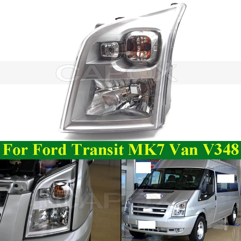 CAPQX Галогенный передний бампер, фара, фара для Ford Transit MK7 Van V348 2009-2012, фара, передняя фара поворота 
CAPQX Галогенный передний бампер, фара, фара для Ford Transit MK7 Van V348 2009-2012, фара, передняя фара поворота