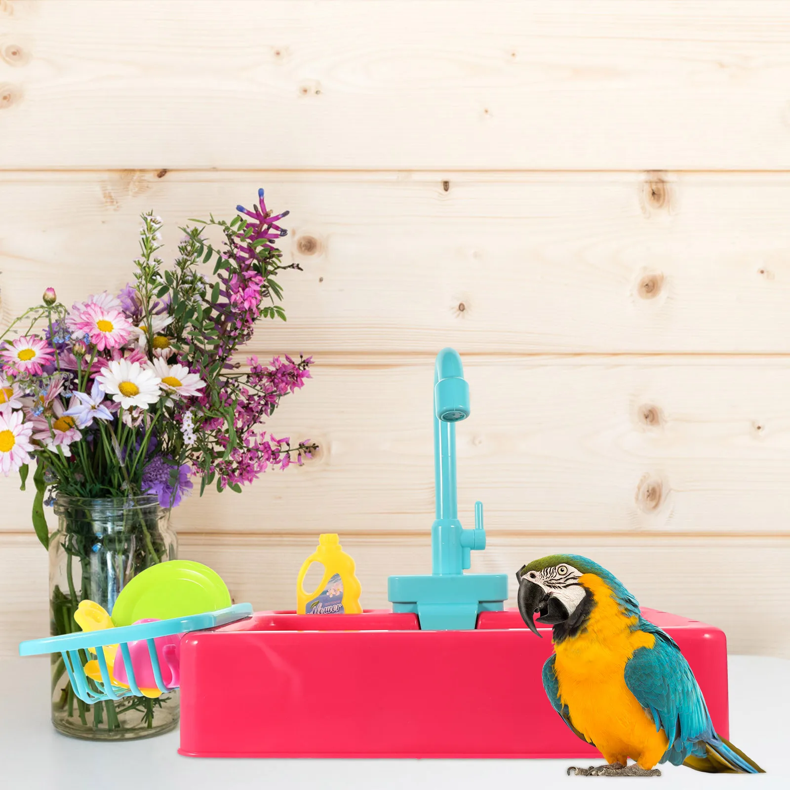 Automatic Bird Bath Box for Parrot Small Birds Faucet Shower Basin Bathtub Ecofriendly Safe Lightweight Strong Water Flowing Toy
Automatic Bird Bath Box for Parrot Small Birds Faucet Shower Basin Bathtub Ecofriendly Safe Lightweight Strong Water Flowing Toy